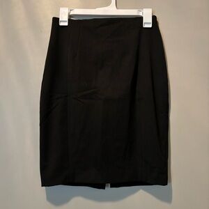 Black pencil skirt